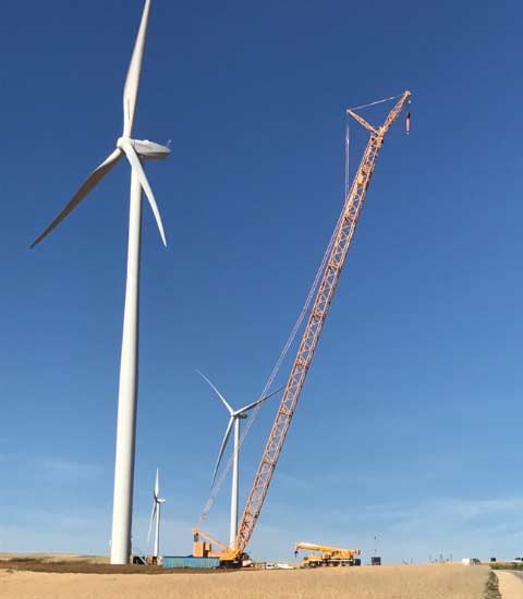 france wind farm assembly